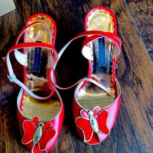 Red Marc Jacob Butterly Heels